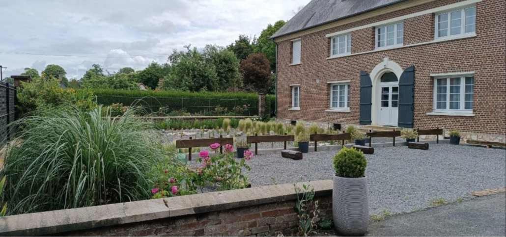 Les Reves De Baie De Somme Chambres D'Hotes , Table D'Hotes Et Spa Béhen Exteriör bild